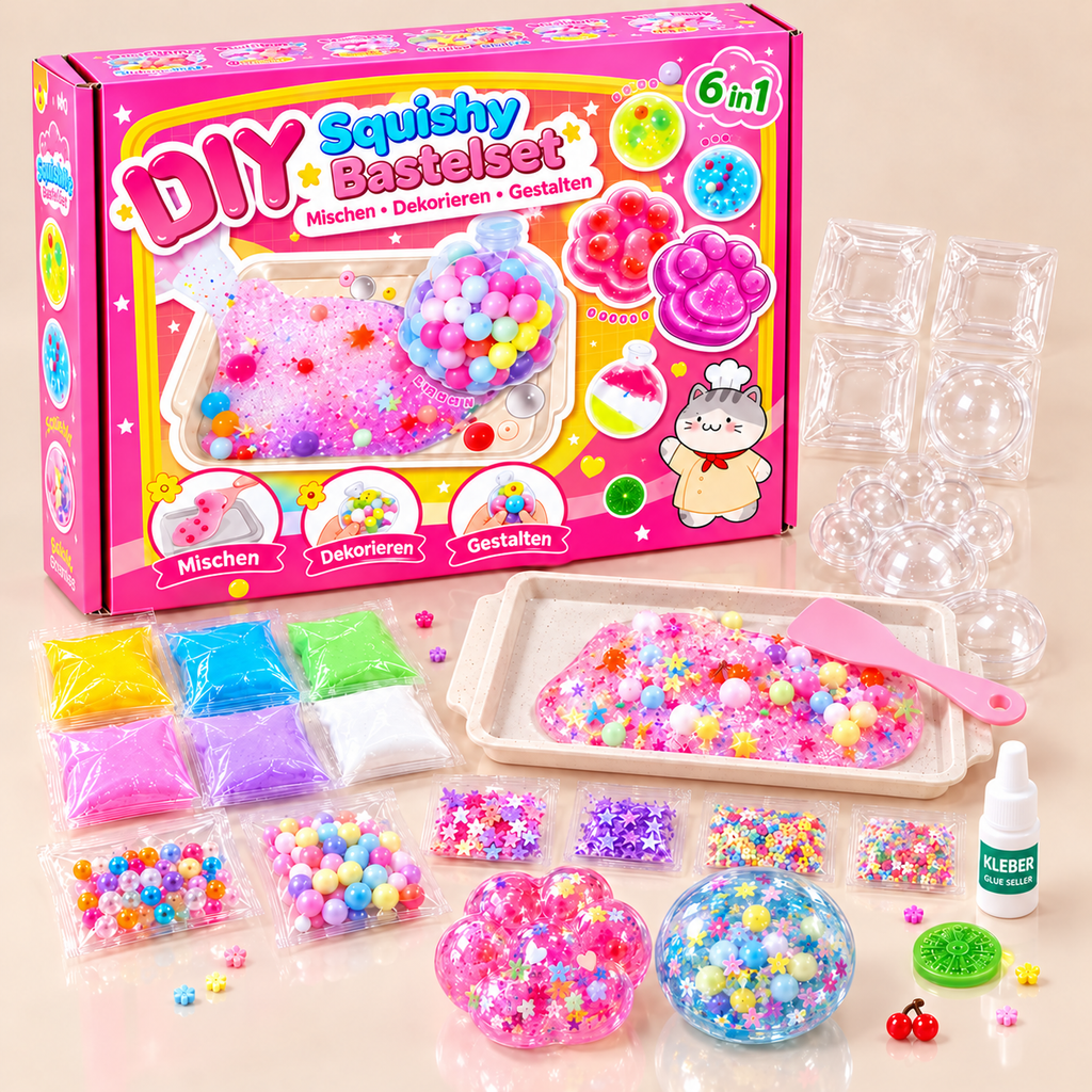DIY-Set zum Herstellen von Squishies – Gestalte deine eigenen Squishies